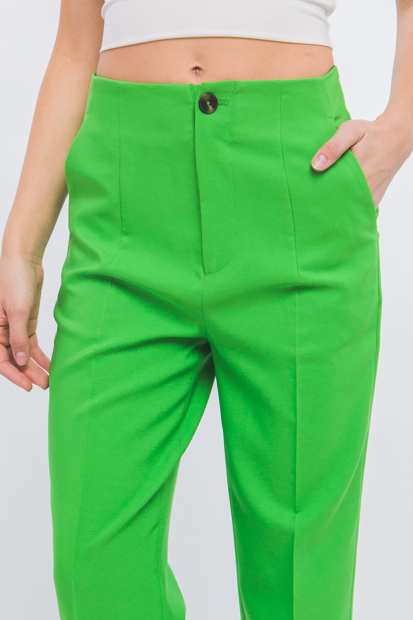 Full-Length Vertigo Blazer Pants