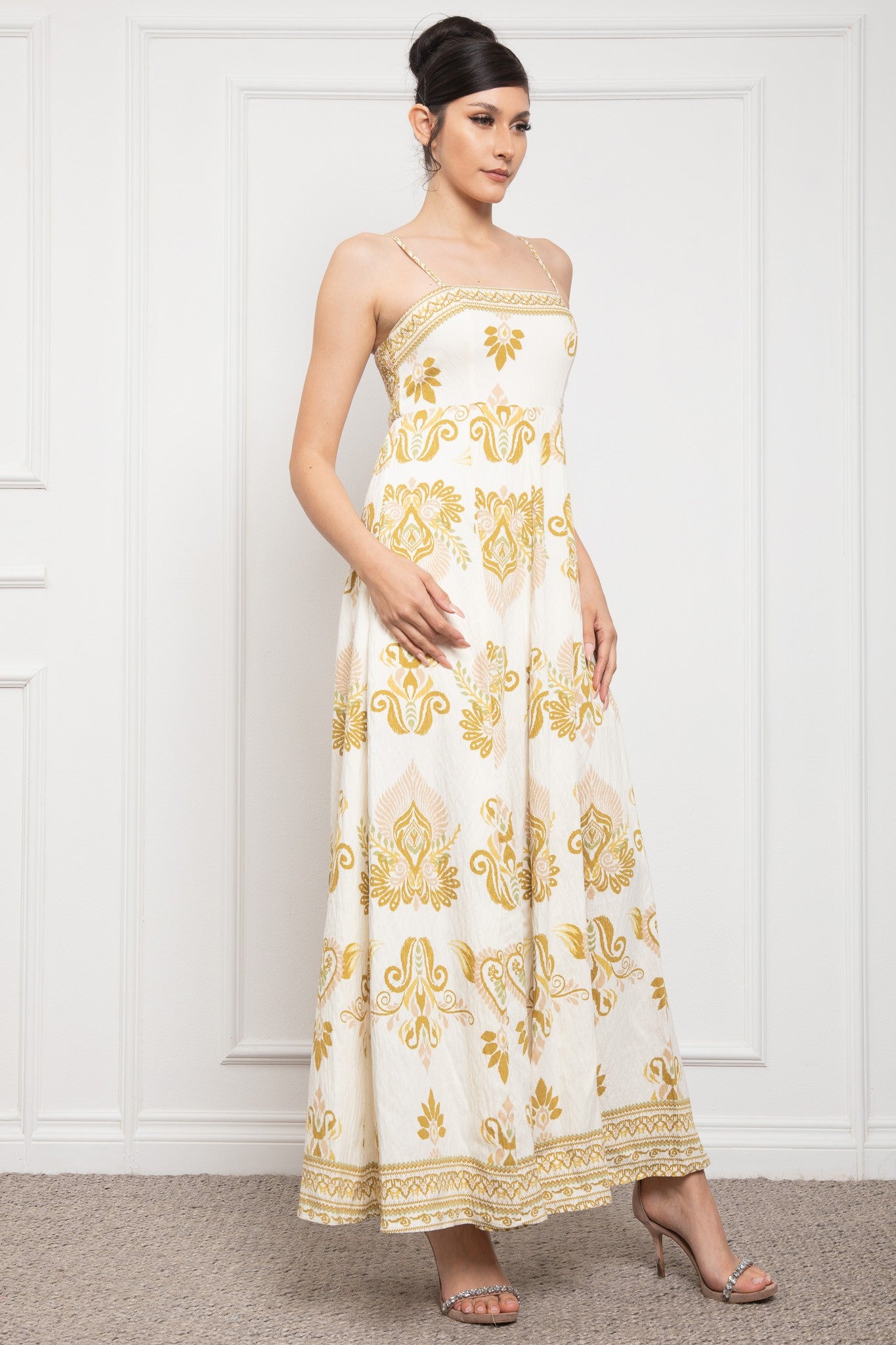 Spaghetti Shoudler Long Dress