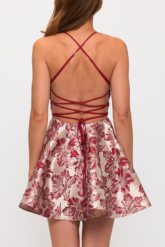 EMBROIDERED DRESS