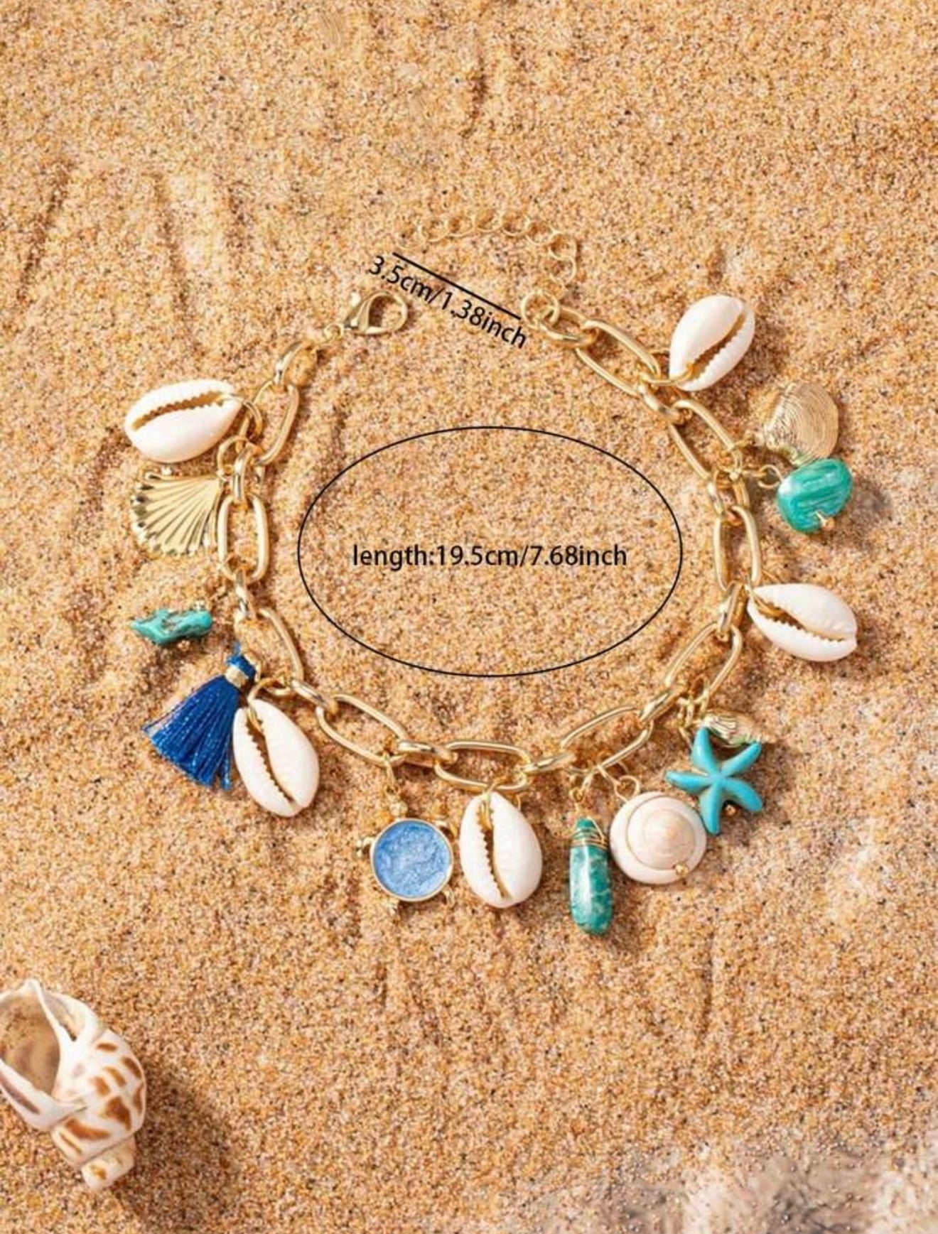 SUMMER MULTI CHARM BRACELET