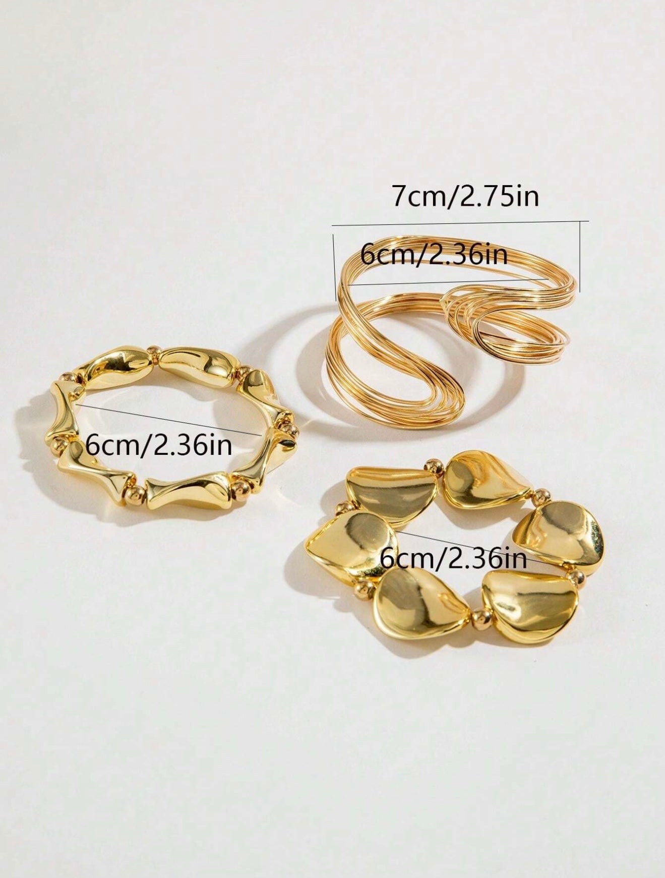 3 PCS CHUNKY BRACELET