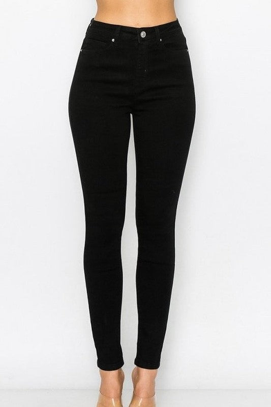 BASIC 5 POCKETS SKINNY DENIM PANTS