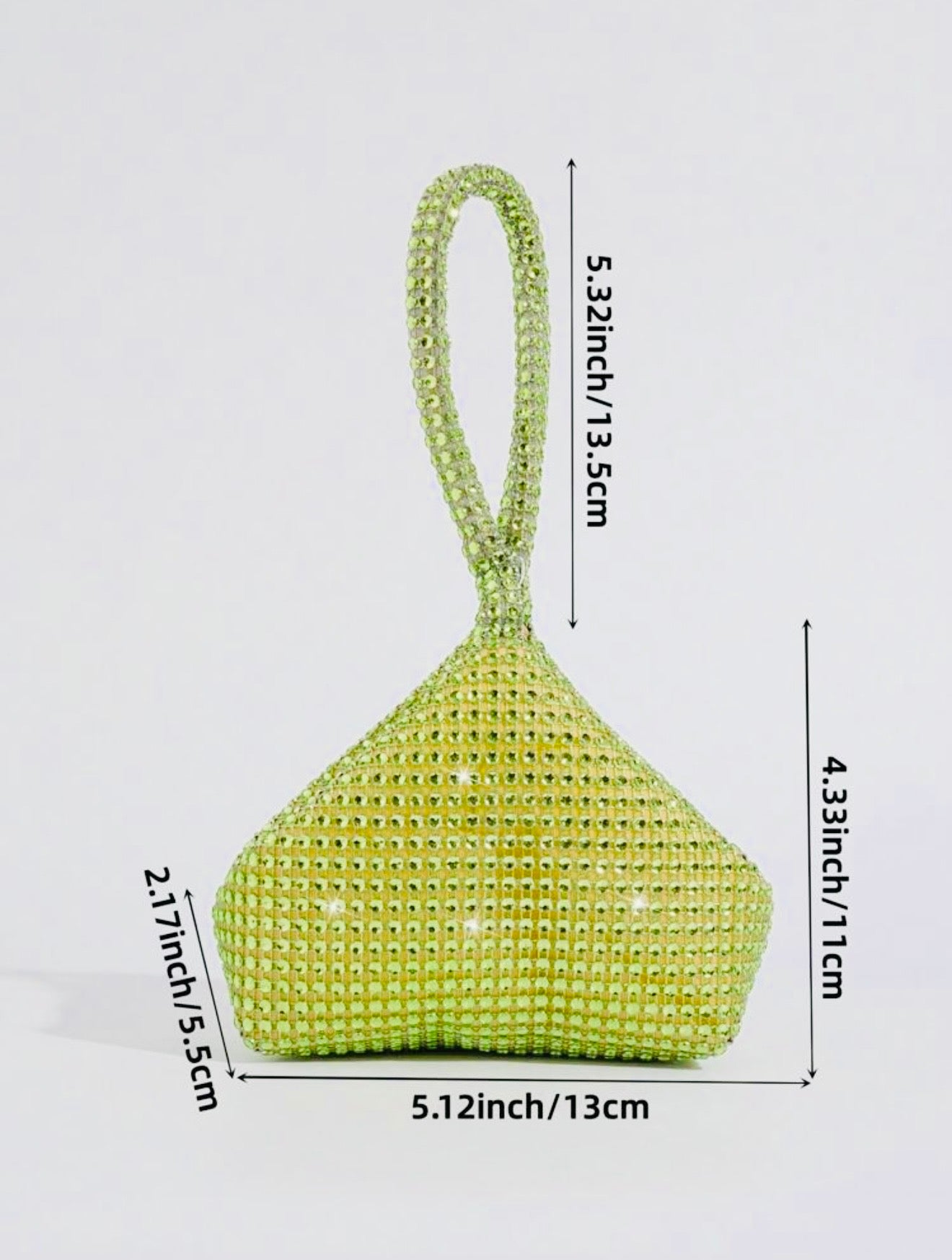 MINI RHINESTONE EVENING CLUTCH BAG