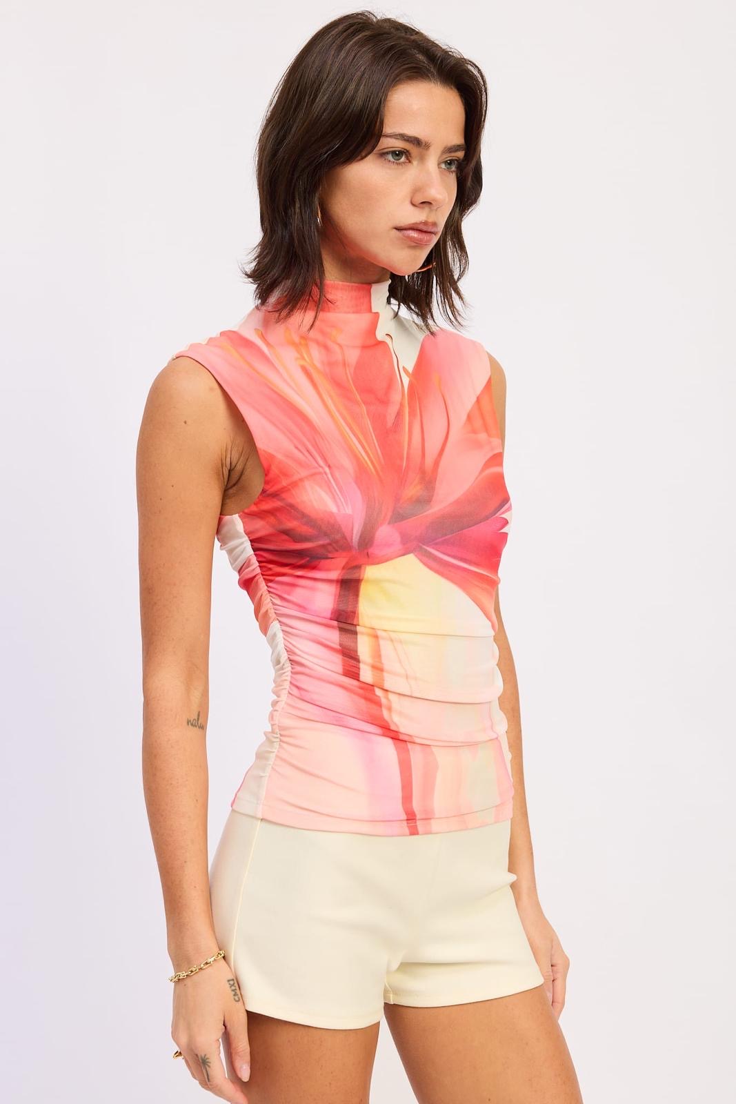 HALTER MULTICOLOR TOP