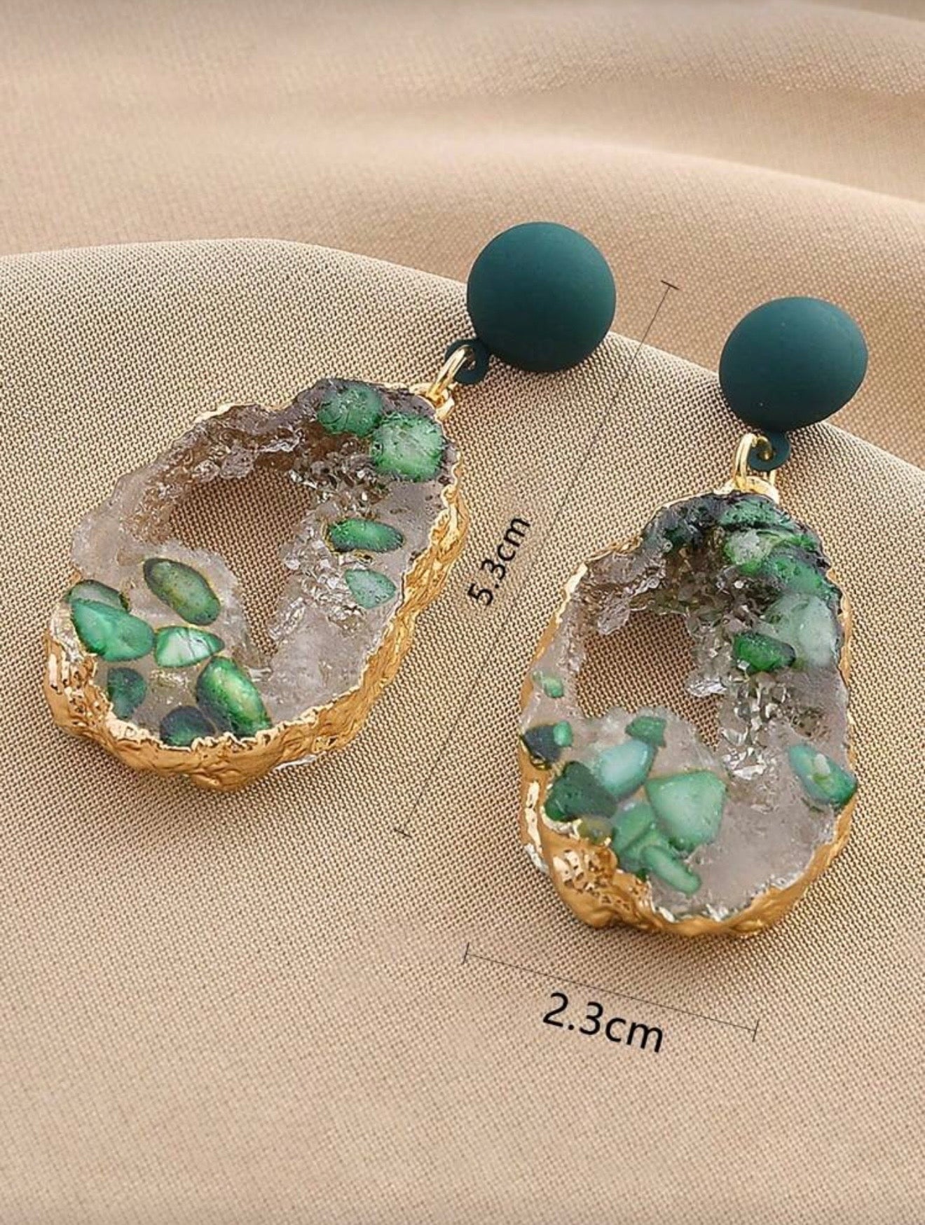 RESIGN DROP EARRINGS