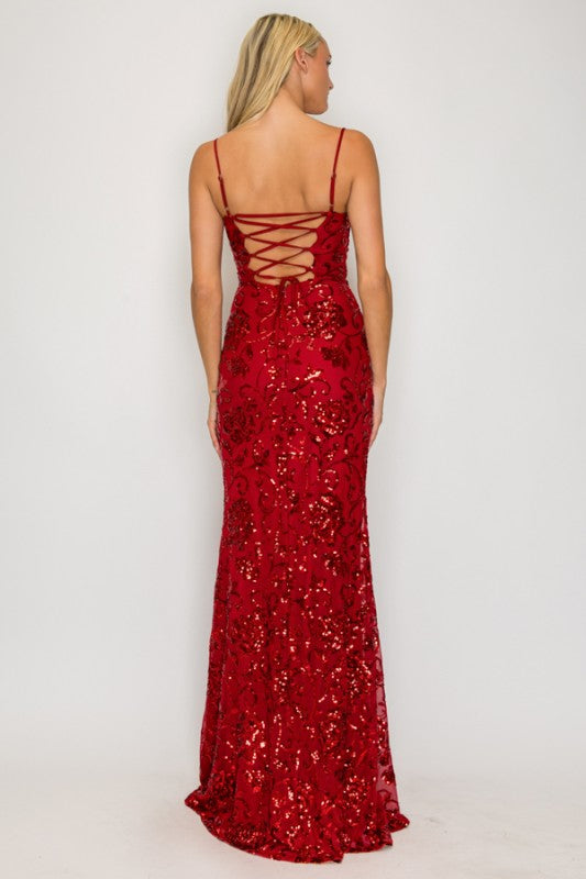 MAXI COCKTAIL DRESS
