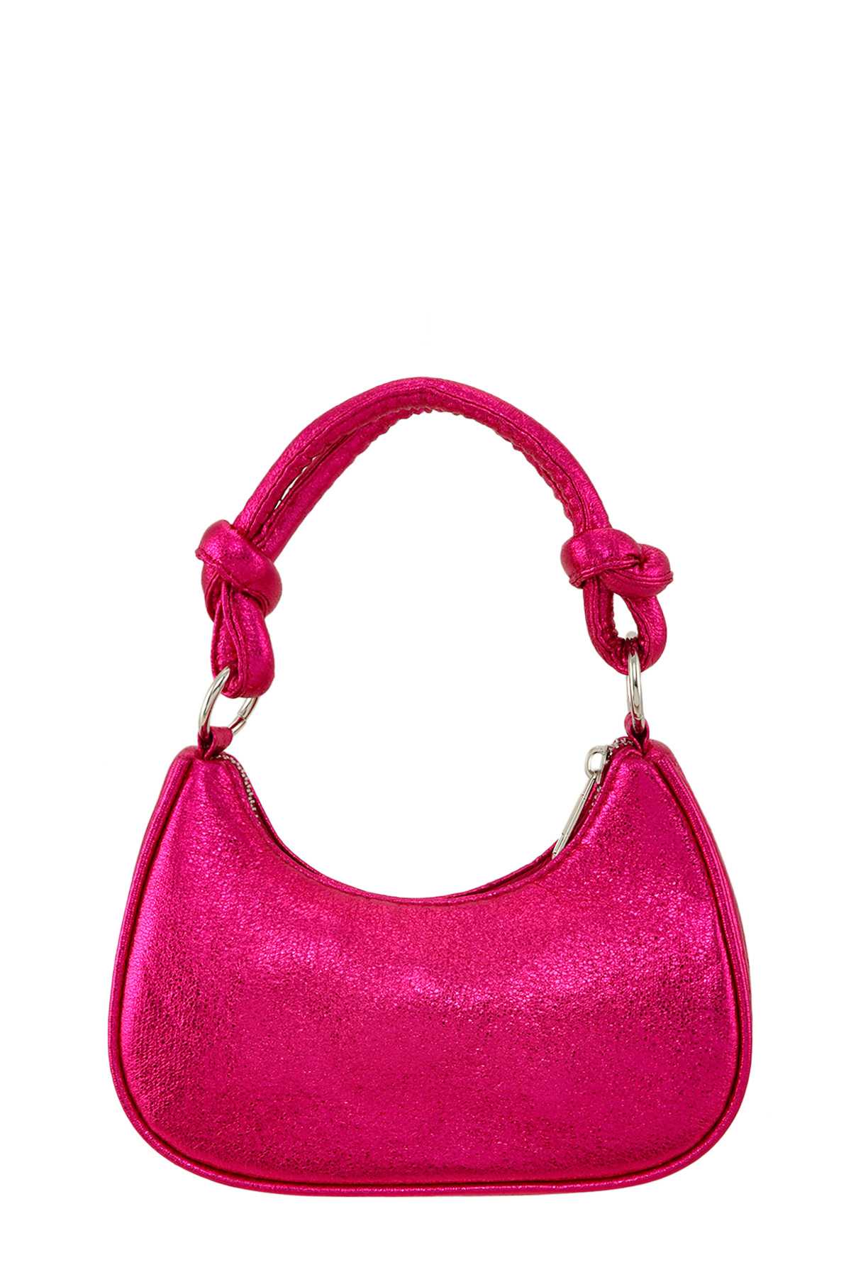 Round Shape Sparkle Hand and Crossbody Bag