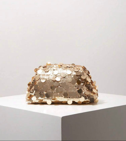 SEQUIN PARTY CLUTCH BAG
