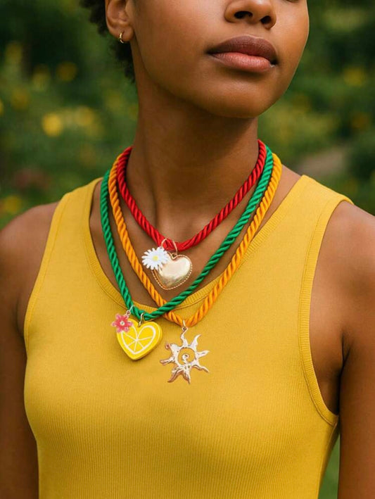 3 PCS SUMMER NECKLACES SET