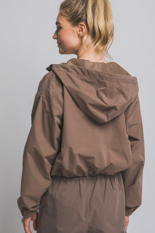 WATERPROOF HOODED JACKET