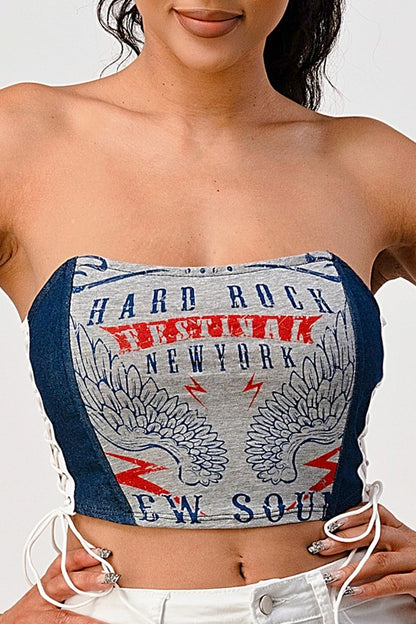 HARD ROCK TUBE TOP