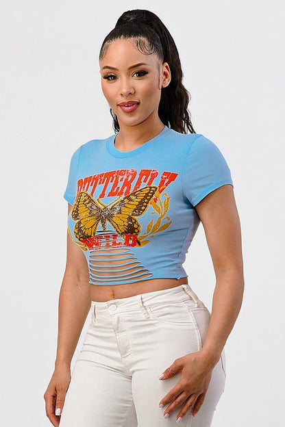 BUTTERFLY WILD RUSTIC SLASH TOP