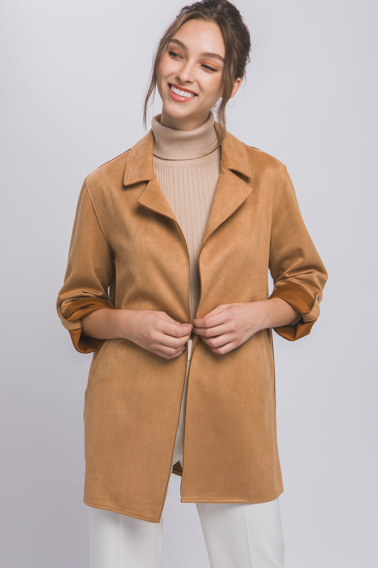 SUEDE COAT