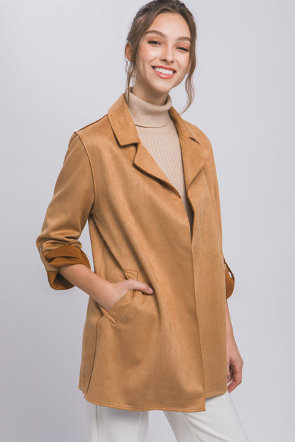 SUEDE COAT