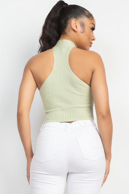 HALTER NECK CROP TOP