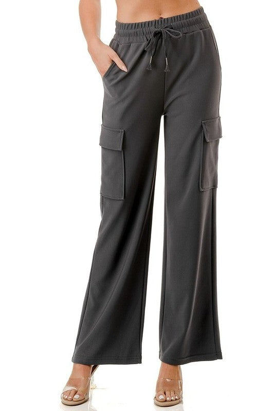 SCUBA DRAWSTRING CARGO PANTS