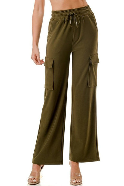 SCUBA DRAWSTRING CARGO PANTS