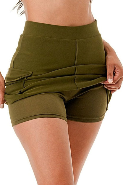 CARGO MINI SKIRT