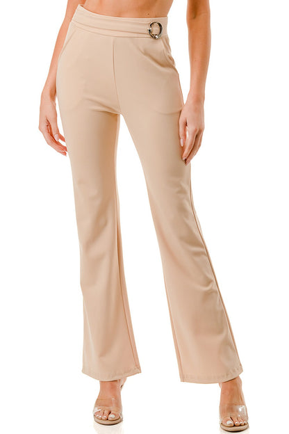 CROP FLARED PANTS