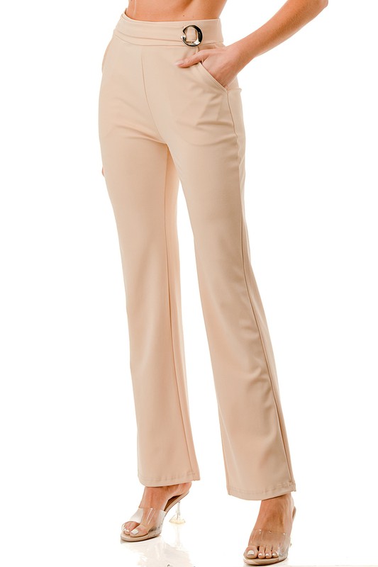 CROP FLARED PANTS