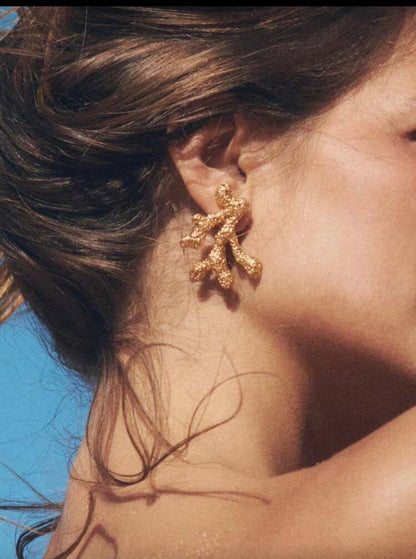 COR GOLD EARRINGS
