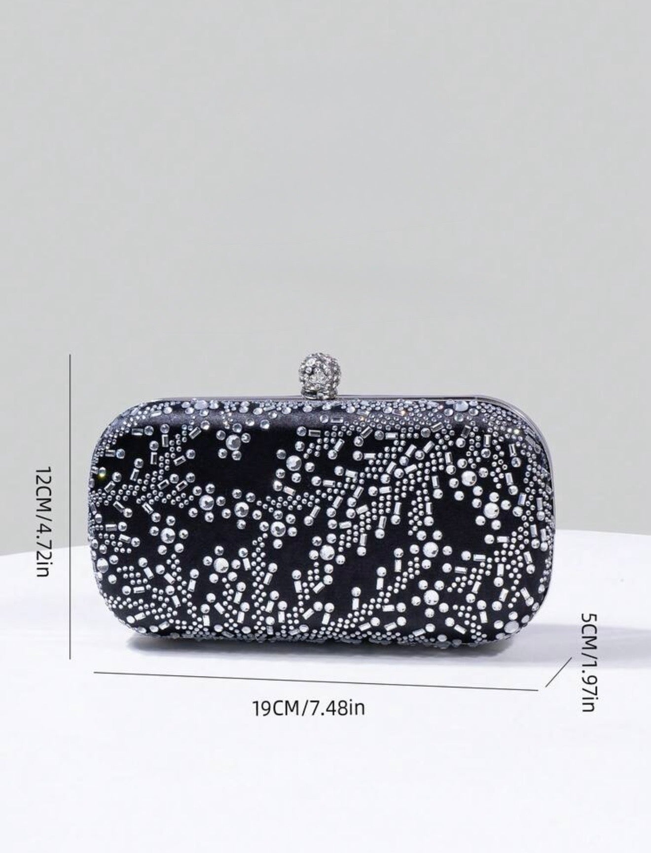 FLORAL SEQUIN EVENING CLUTCH BAG
