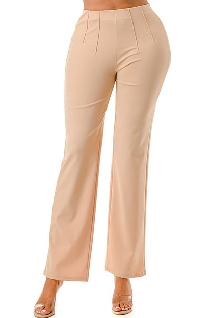 STRAIGHT LEG FORMAL PANTS