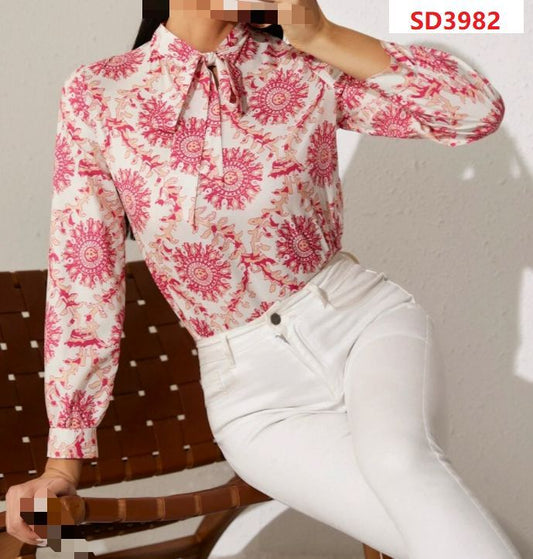 PRINTED BLOUSE