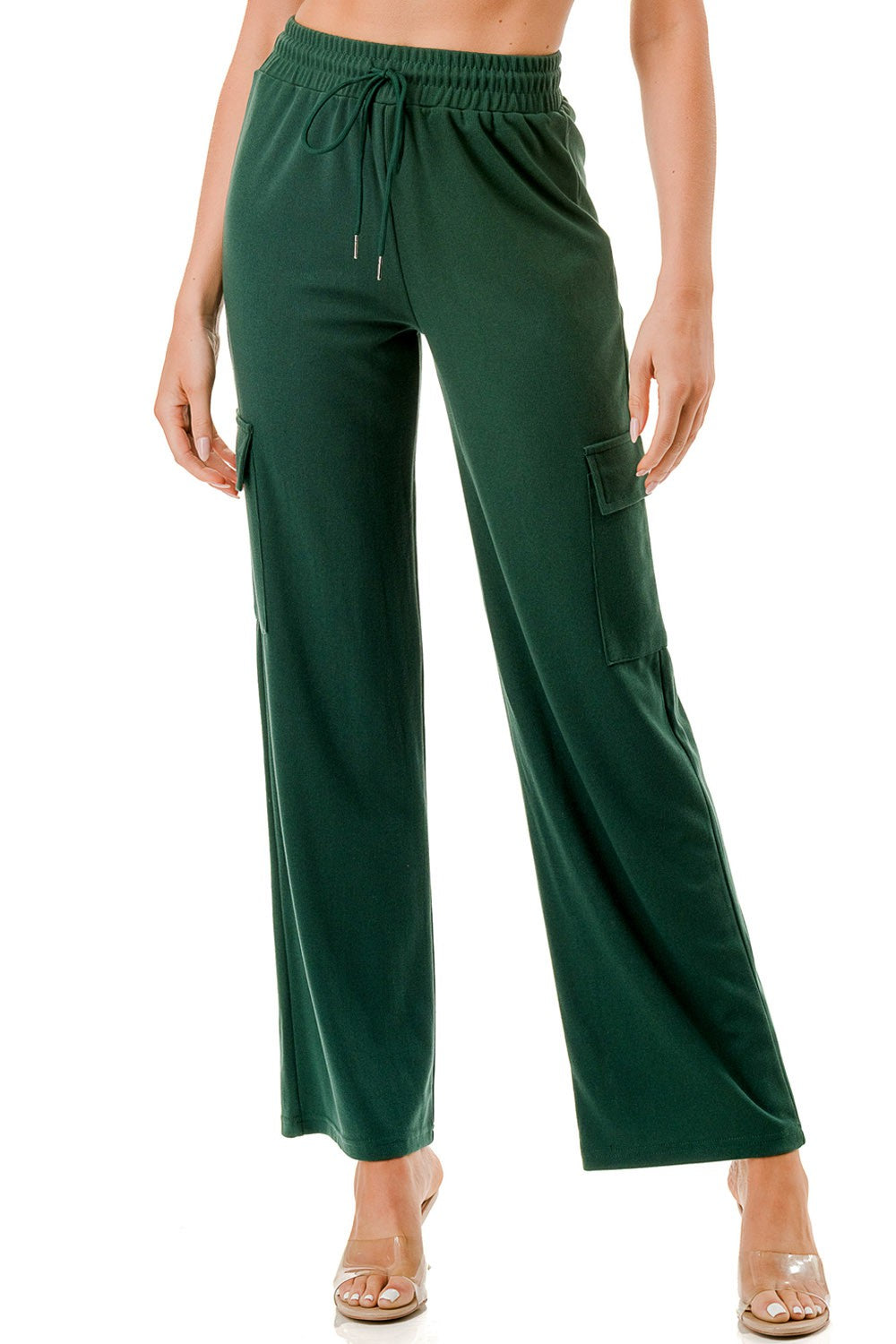 WIDE LEG CARGO PANTS