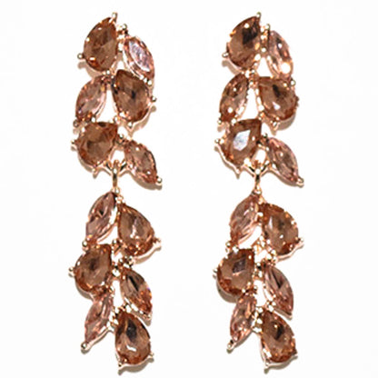 TEARDROP ELEGANT RHINESTONE EARRING