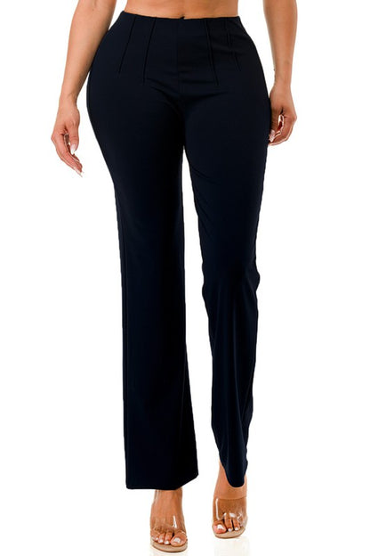 STRAIGHT LEG FORMAL PANTS