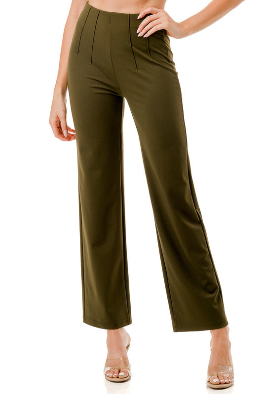 STRAIGHT LEG FORMAL PANTS