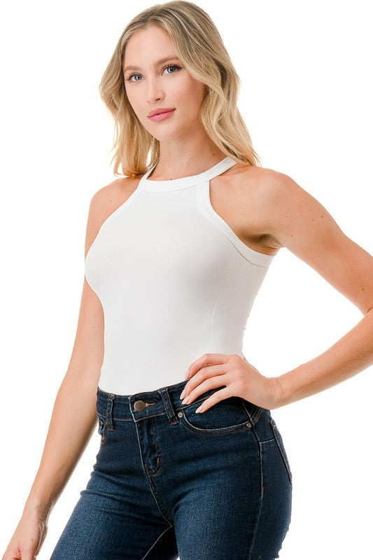 HALTER NECK BODYSUIT