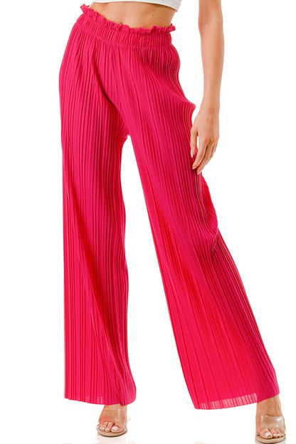 PLEATED PANTS