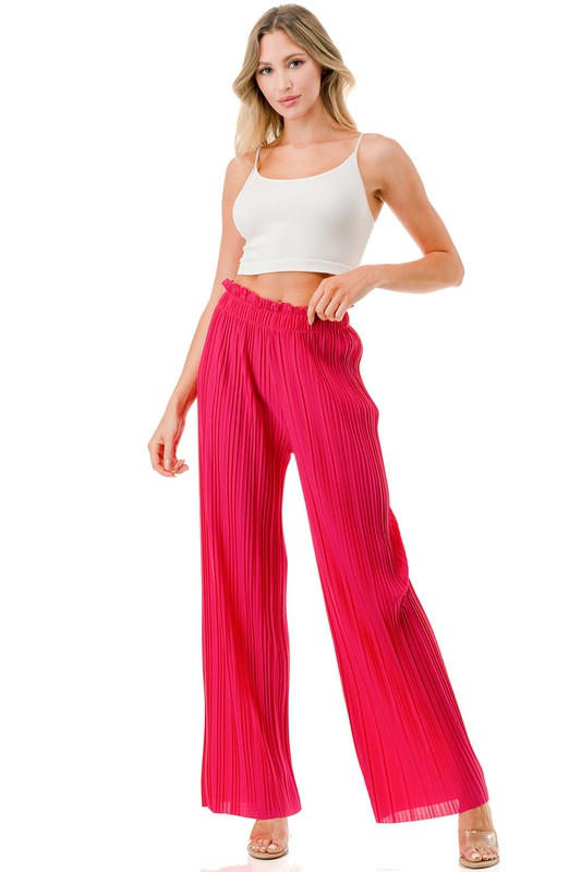 PLEATED PANTS