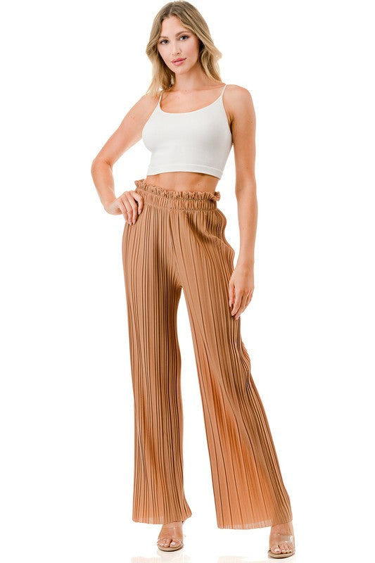 PLEATED PANTS