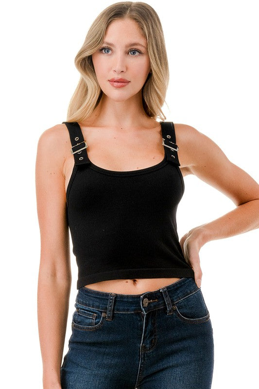 BELT TRIM TANK TOP