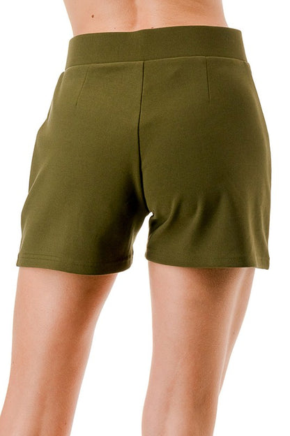 SCUBA BUTTONED SHORTS