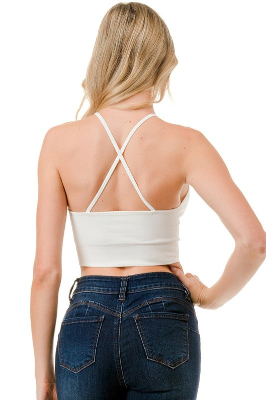 HALTER NECK CROP TOP