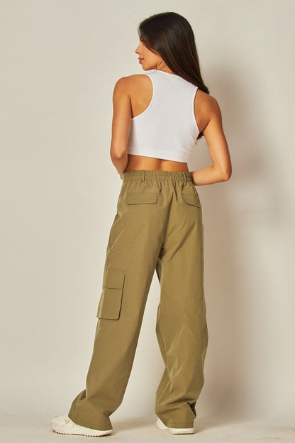 COTTON TWILL 3 POCKETS CARGO PANTS