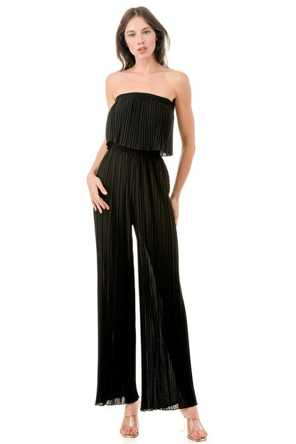 PLEATED JUMPSUITS