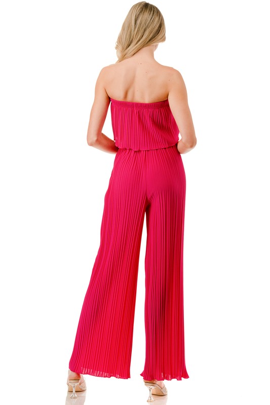 PLEATED JUMPSUITS