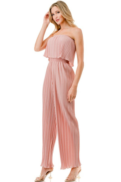 PLEATED JUMPSUITS