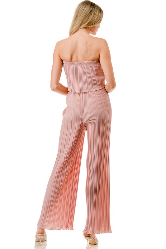 PLEATED JUMPSUITS