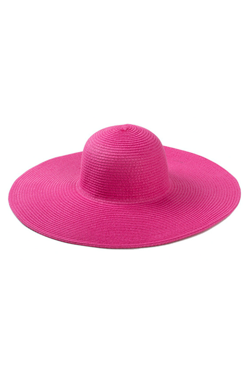 STRAW FLOPPY SUN HAT