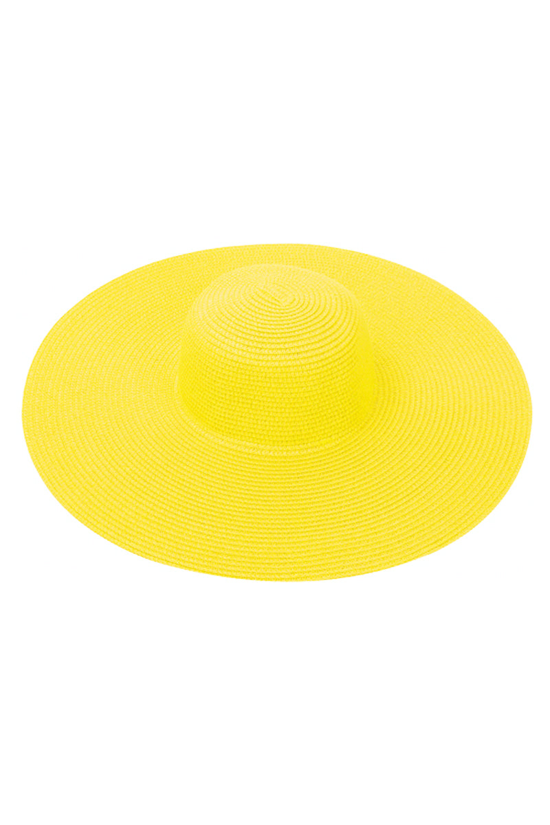 STRAW FLOPPY SUN HAT