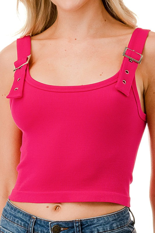 BELT TRIM TANK TOP