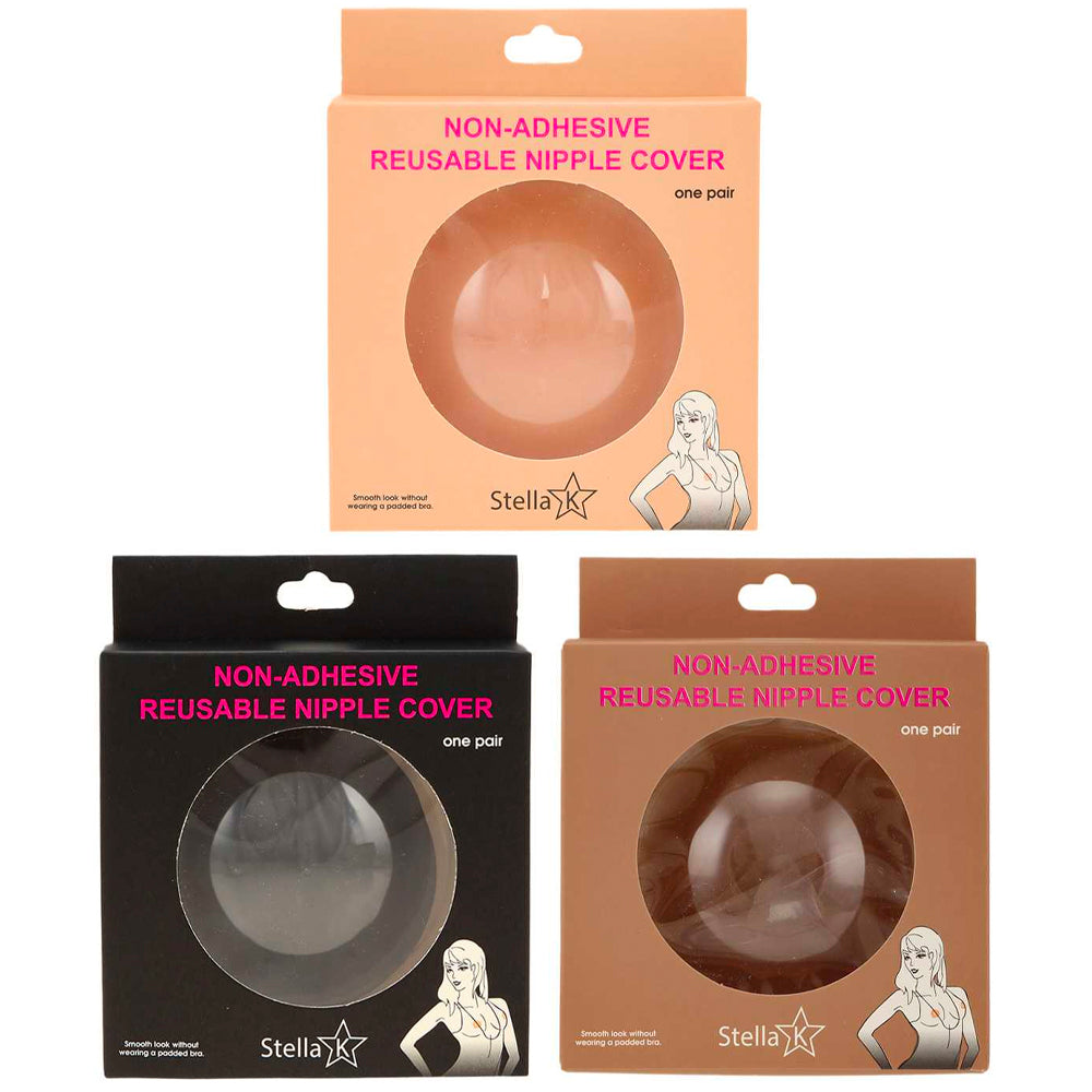 NON ADHESIVE REUSABLE NIPPLE COVER