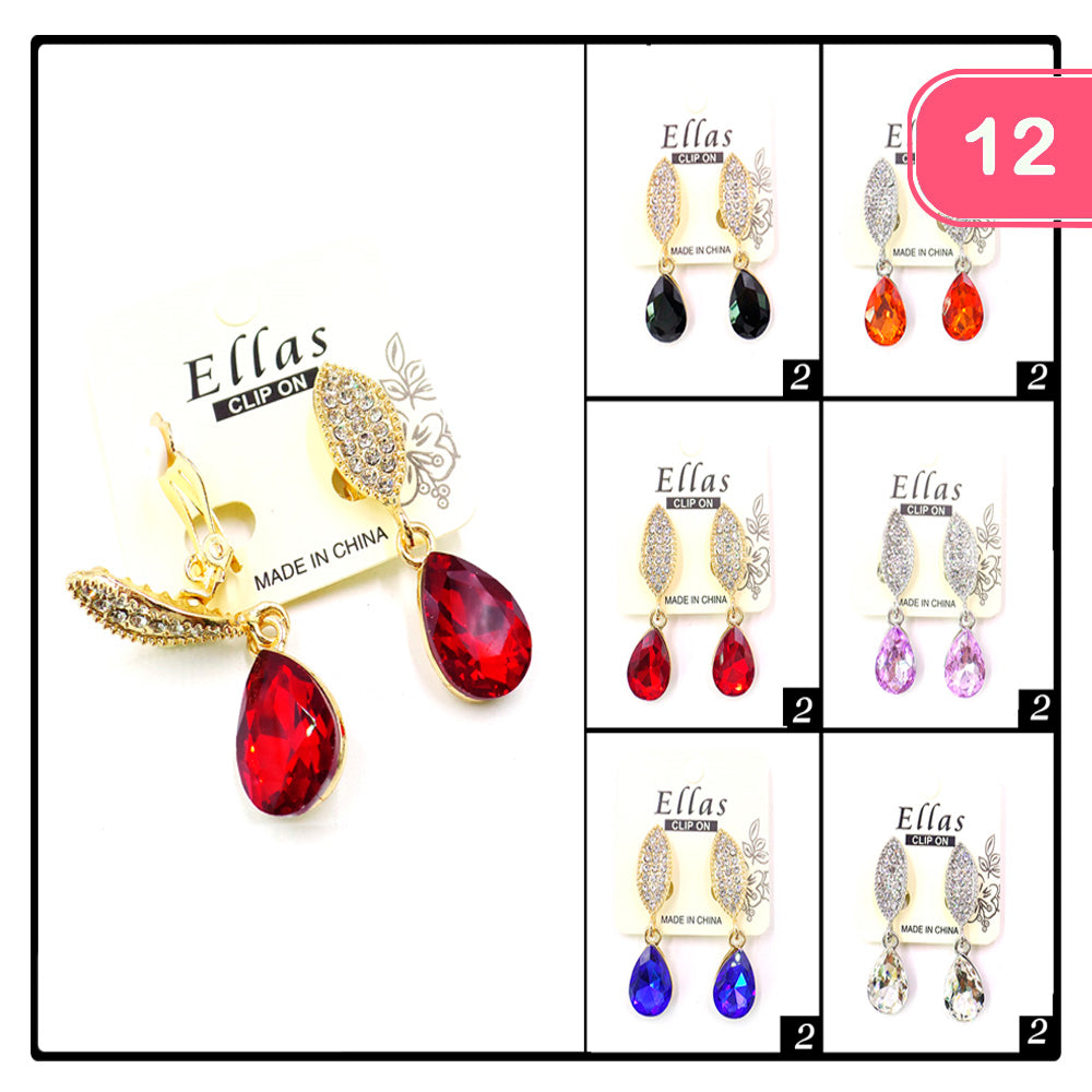 RUBY DANGLE EARRING