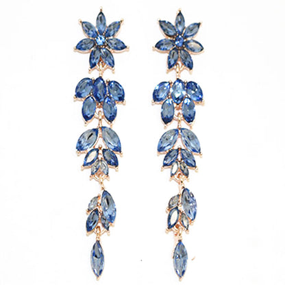 CRYSTAL STONE DROP EARRINGS